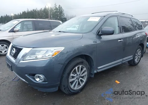 2013 Nissan Pathfinder Sl z USA, uszkodzony, nr VIN 5N1AR2MNXDC626389